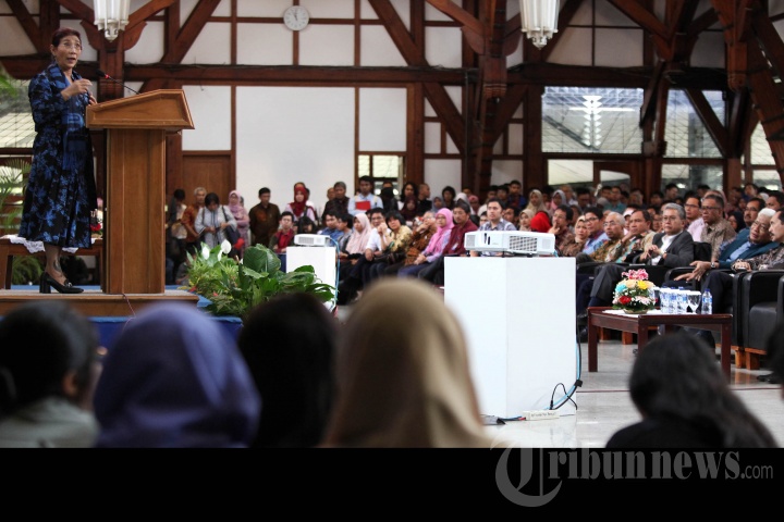 Menteri Lulusan SMP Itu Kini Kuliahi Mahasiwa ITB