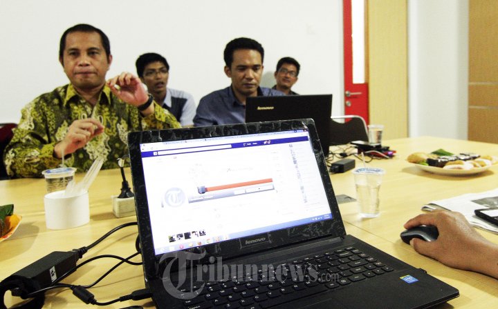 Menteri PDT Kunjungi Markas Tribunnews
