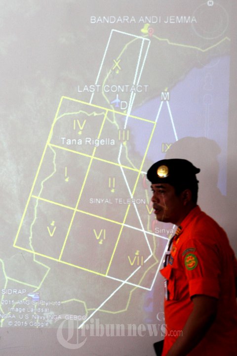 Menteri Perhubungan dan Tim Basarnas Lakukan Pencarian Pesawat Aviastar