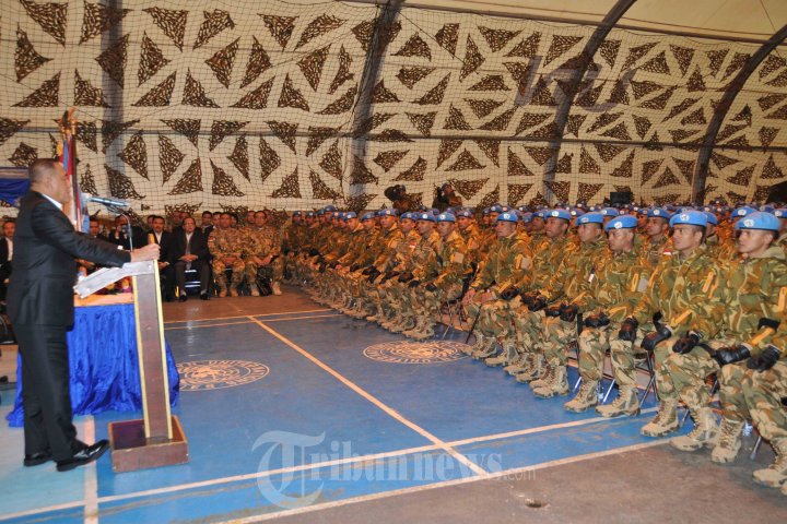 Menteri Pertahanan RI Kunjungi Konga Unifil di Lebanon Selatan