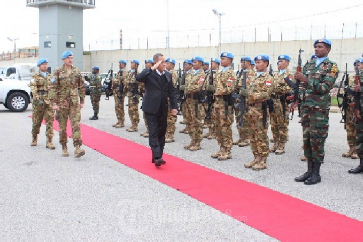 Menteri Pertahanan RI Kunjungi Konga Unifil di Lebanon Selatan