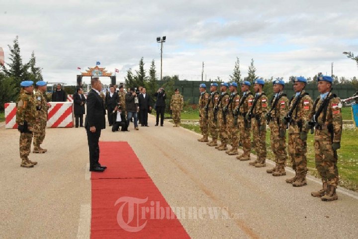 Menteri Pertahanan RI Kunjungi Konga Unifil di Lebanon Selatan