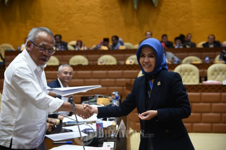 Menteri PUPR Terima Data Kali Bekasi dari Intan Fauzi