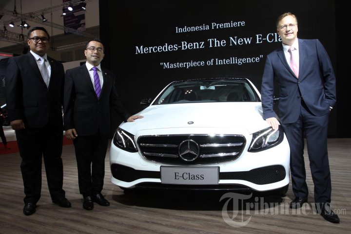 Mercedes Benz All New E Class Di GIIAS 2016