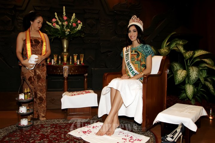Miss International 2015 Lakukan Perawatan Tubuh