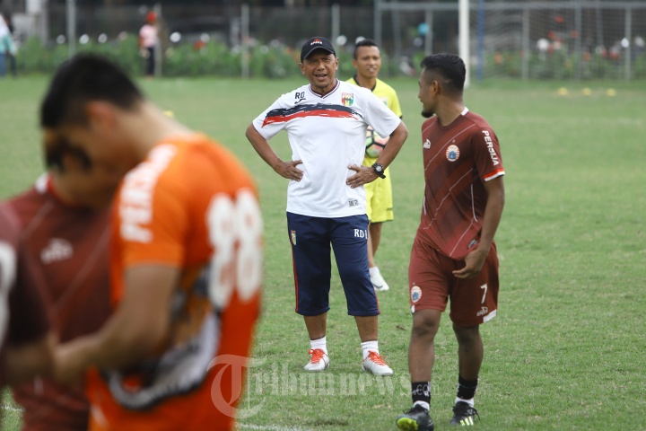 Mitra Kukar Berlatih Jelang Menghadapi Persija Jakarta
