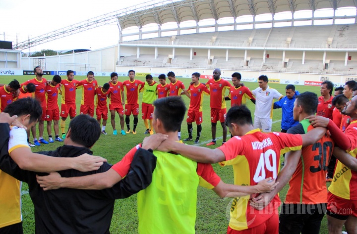 Mitra Kukar Latihan Ringan Jelang Lawan PS TNI