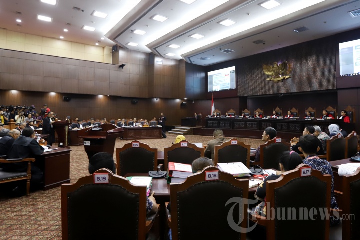 MK Gelar Sidang Perdana Sengketa Pilpres 2019