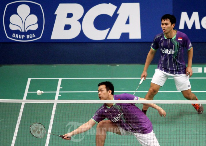 Mohammad Ahsan/Hendra Setiawan Menang