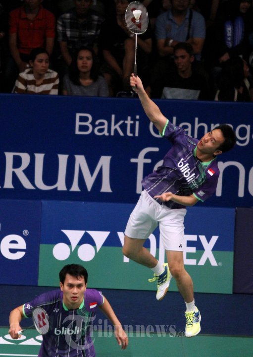 Mohammad Ahsan/Hendra Setiawan Menang