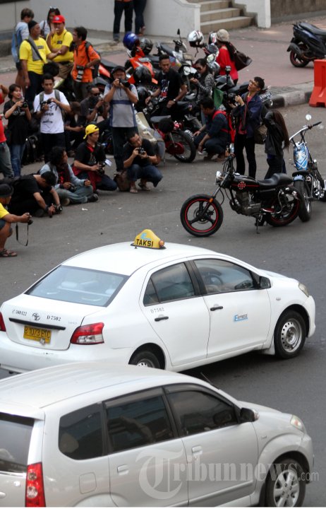 Motret Model saat Jakarta Sepi