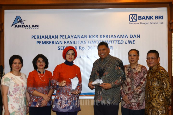 MoU BRI Dengan Andalan Finance