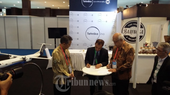 MoU PT RAI - PT Tehnika Ina Produksi Pesawat R80