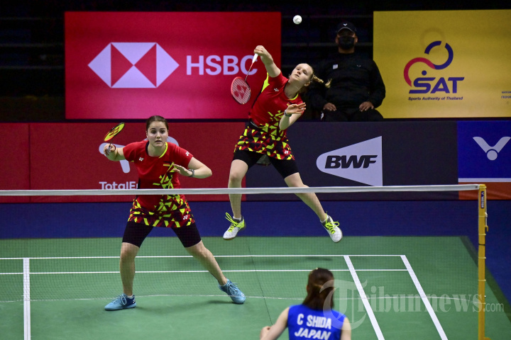 Piala Uber: Nami Matsuyama/Chiharu Shida vs Leona Michalski/Annabella Jaeger