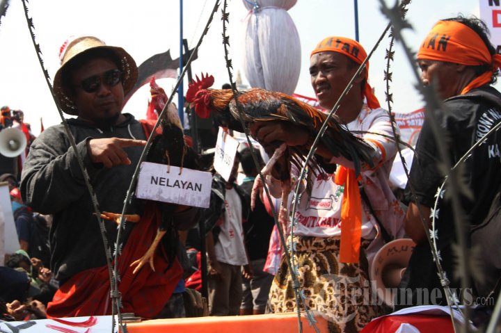 Nelayan Demo di Istana Merdeka