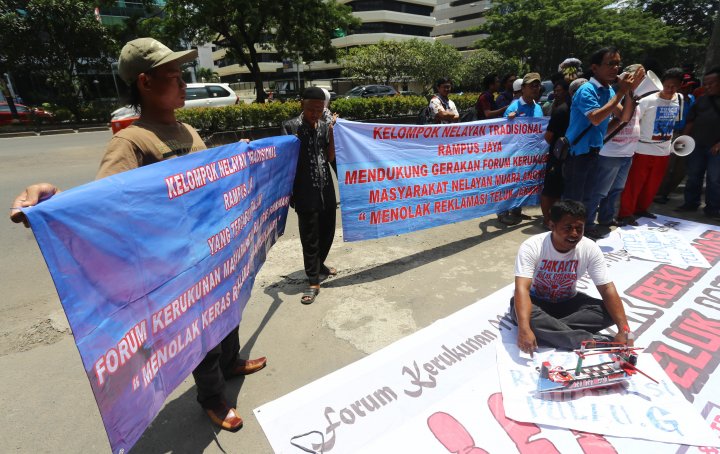 Nelayan Teluk Jakarta Tolak Reklamasi