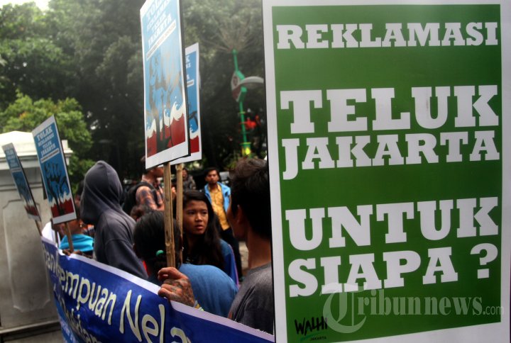 Nelayan Tolak Reklamasi Teluk Jakarta