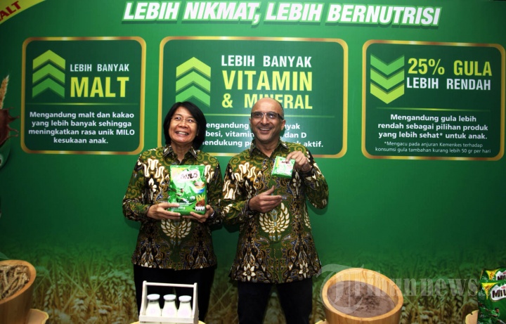 Nestle Luncurkan Milo dengan Gula Lebih Rendah
