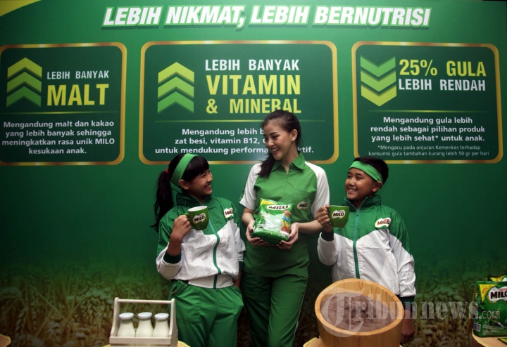 Nestle Luncurkan Milo dengan Gula Lebih Rendah