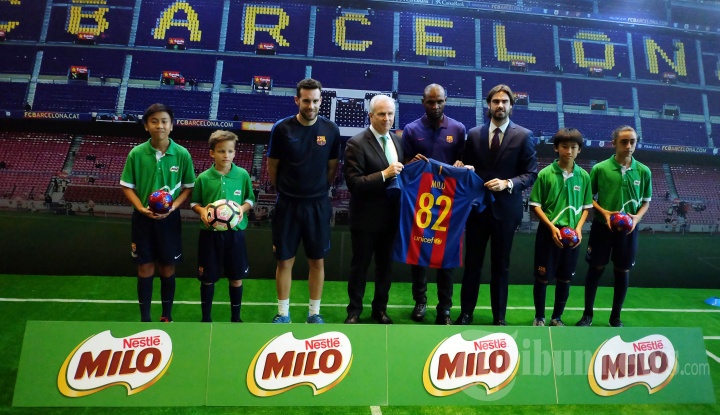 Nestle MILO dan Barcelona Sepakati Kerjasama