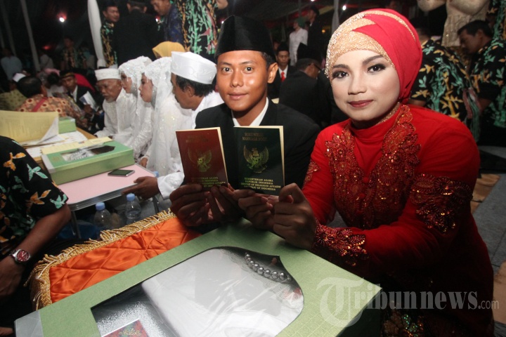 Nikah Massal Malam Tahun Baru 2018