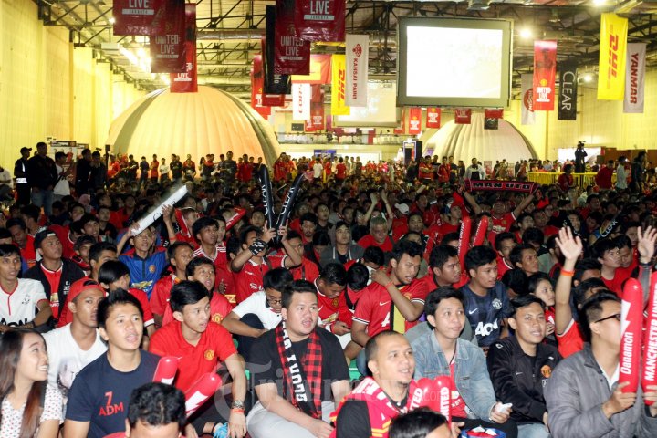 Nobar Manchester United vs Leicester City