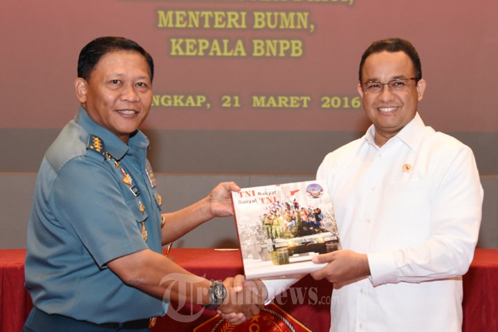 Nota Kesepahaman TNI dengan Instansi Kementerian dan BNPB