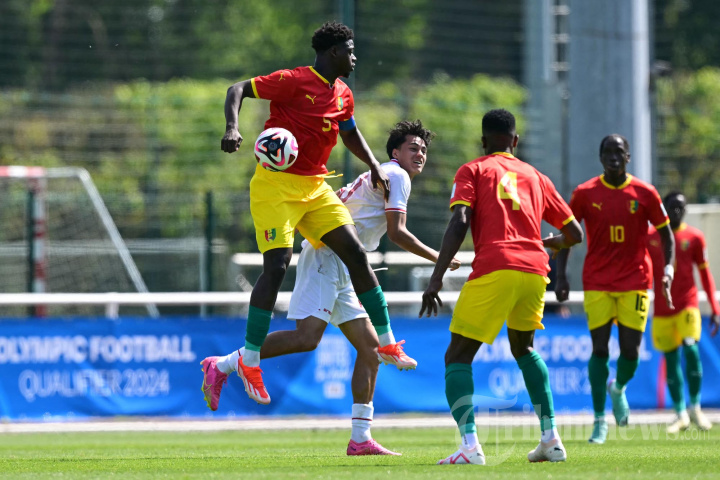 Playoff Olimpiade 2024 Indonesia Melawan Guinea di Clairefontaine Prancis