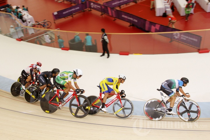 Omnium Putra Balap Sepeda Trek Asian Games 2018