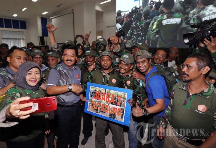 Outbound TNI dan Wartawan