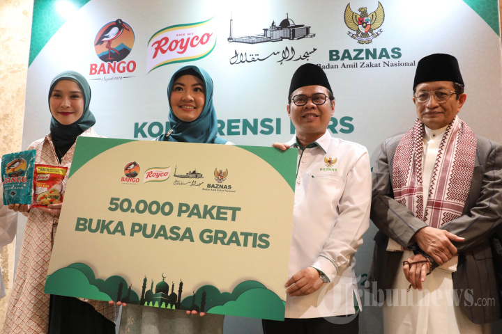 Paket Buka Puasa Gratis di Masjid Istiqlal
