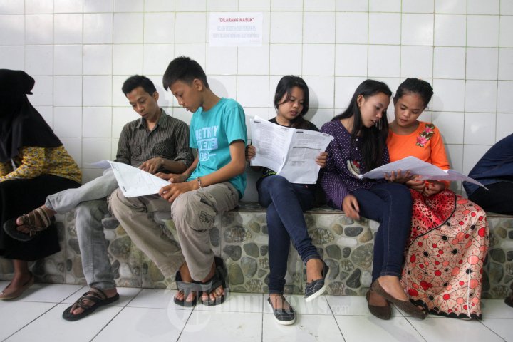 Palajar SMPN 5 Makassar UN Menginap di UKS
