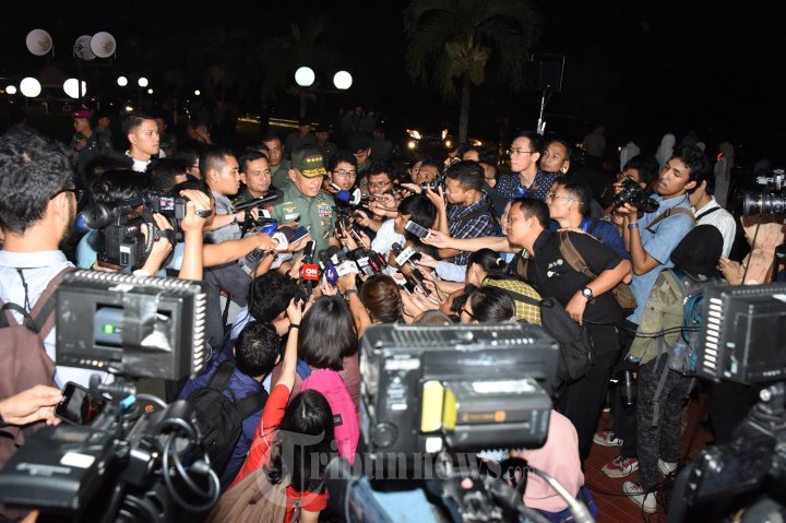 Palima TNI Dikerubuti Wartawan Usai Acara Silaturahmi