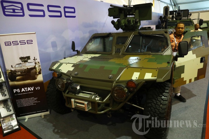Pameran Alutsista Pada Rapim Kemhan