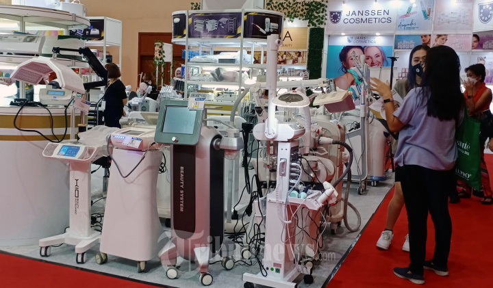 Pameran Cosmobeaute Indonesia 2022 di JCC