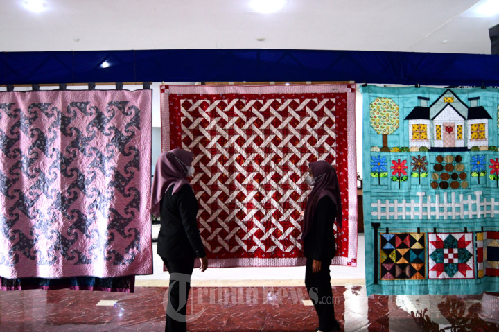 Pameran Kain Perca Seni Kriya Tekstil Bertajuk Parade Perca