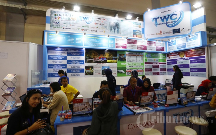 Pameran Kompas Travel Fair 2019