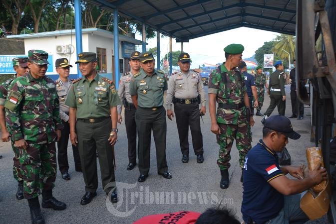 Pangdam II/Sriwijaya Tinjau Posko Imbangan KTT Luar Biasa OKI