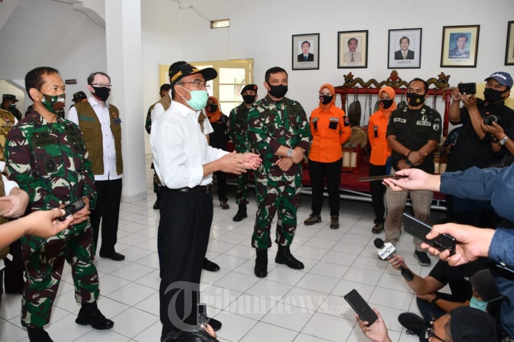 Pangkogabwilhan II Terima Kunjungan Menko PMK RI di Posko Rumkitlap Kogabwilhan II