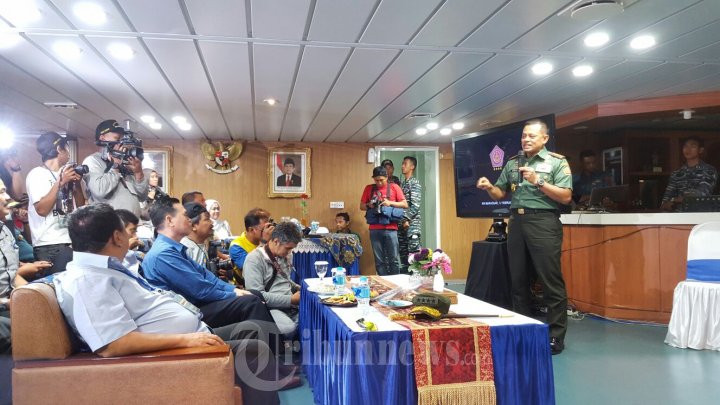 Panglima Ceramah Didepan 240 Awak Media