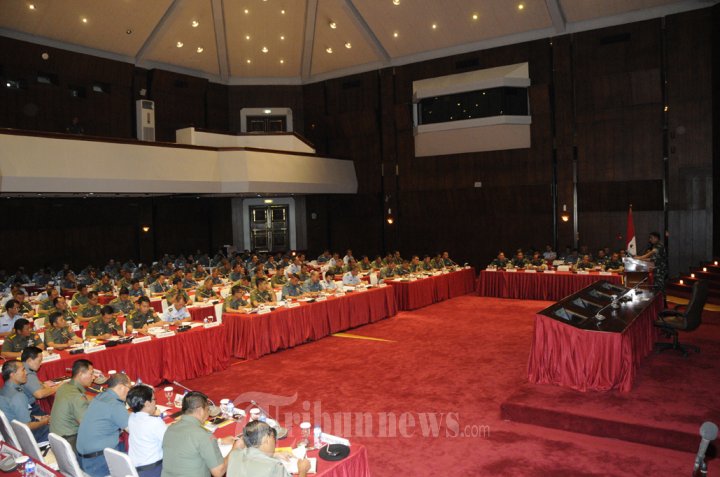 Panglima Hadiri Rakornispen TNI 2015