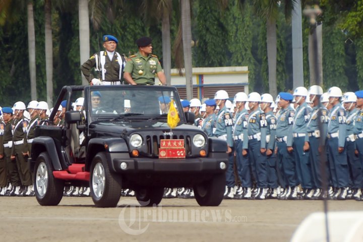 Panglima Pada Acara Gaktib dan Yustisi POM di Monas