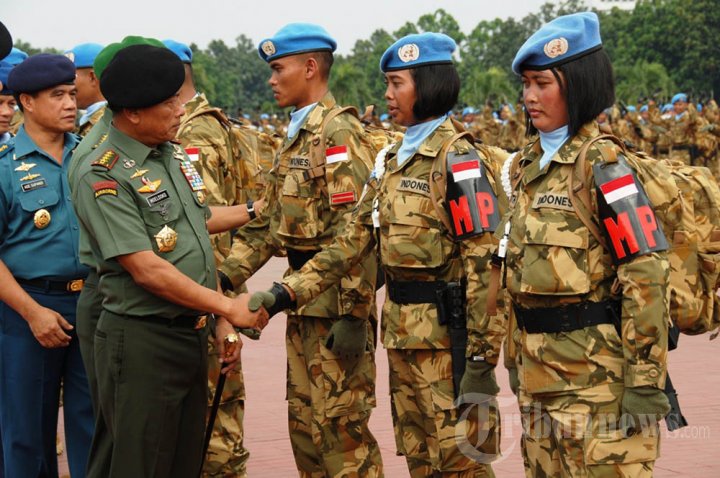 Panglima TNI Berangkatkan 800 Prajurit ke Darfur