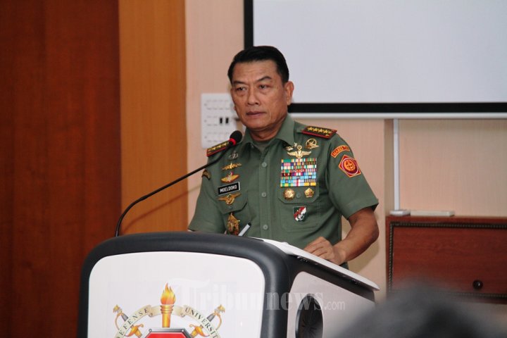 Panglima TNI Beri Kuliah Umum di Unhan