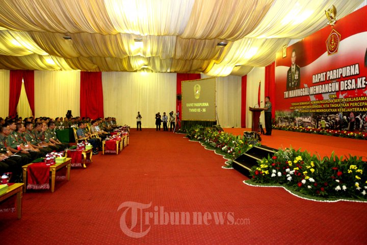 Panglima TNI Buka Rapat Paripurna TMMD ke-36