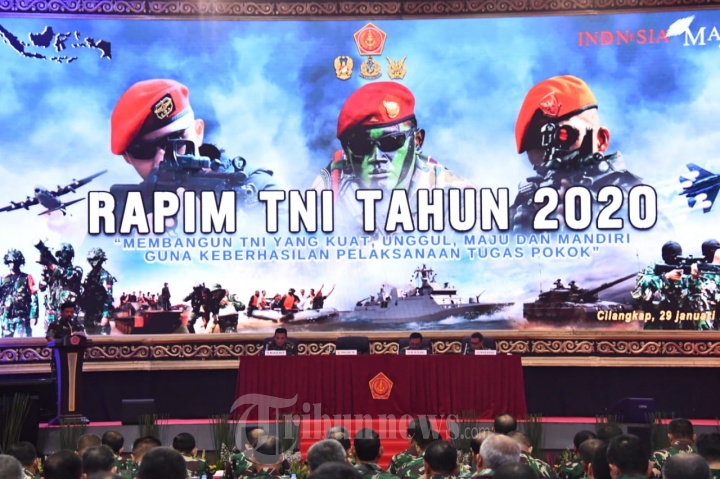 Panglima TNI Buka Rapim TNI