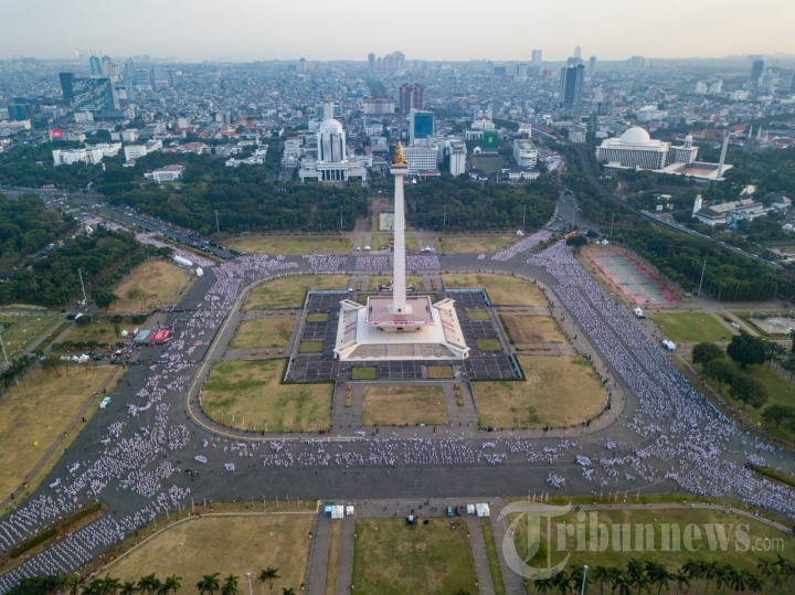Panglima TNI Hadiri Pemecahan Rekor Dunia Senam Poco-Poco