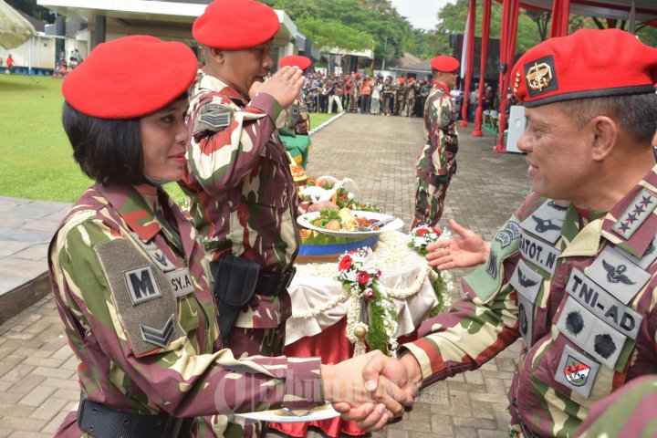 Panglima TNI Hadiri Peringatan HUT Kopassus Ke-64