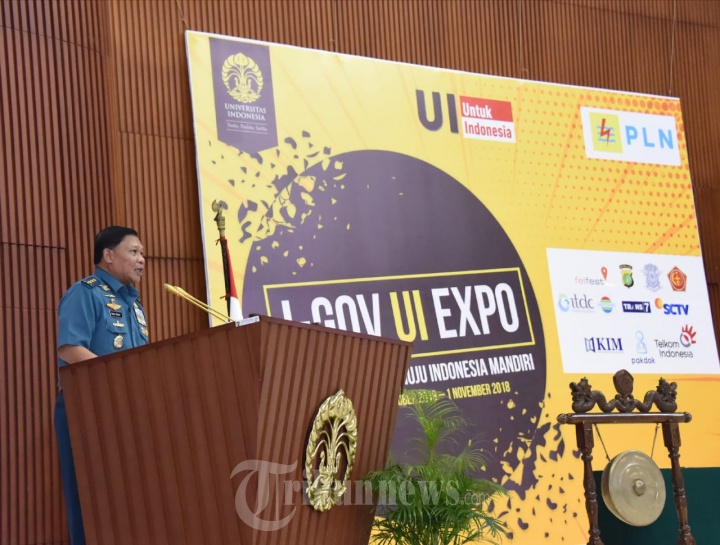 Panglima TNI Hadiri Pertemuan Penta Helix UI