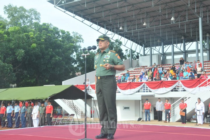 Panglima TNI Karate Membentuk Jiwa Ksatria